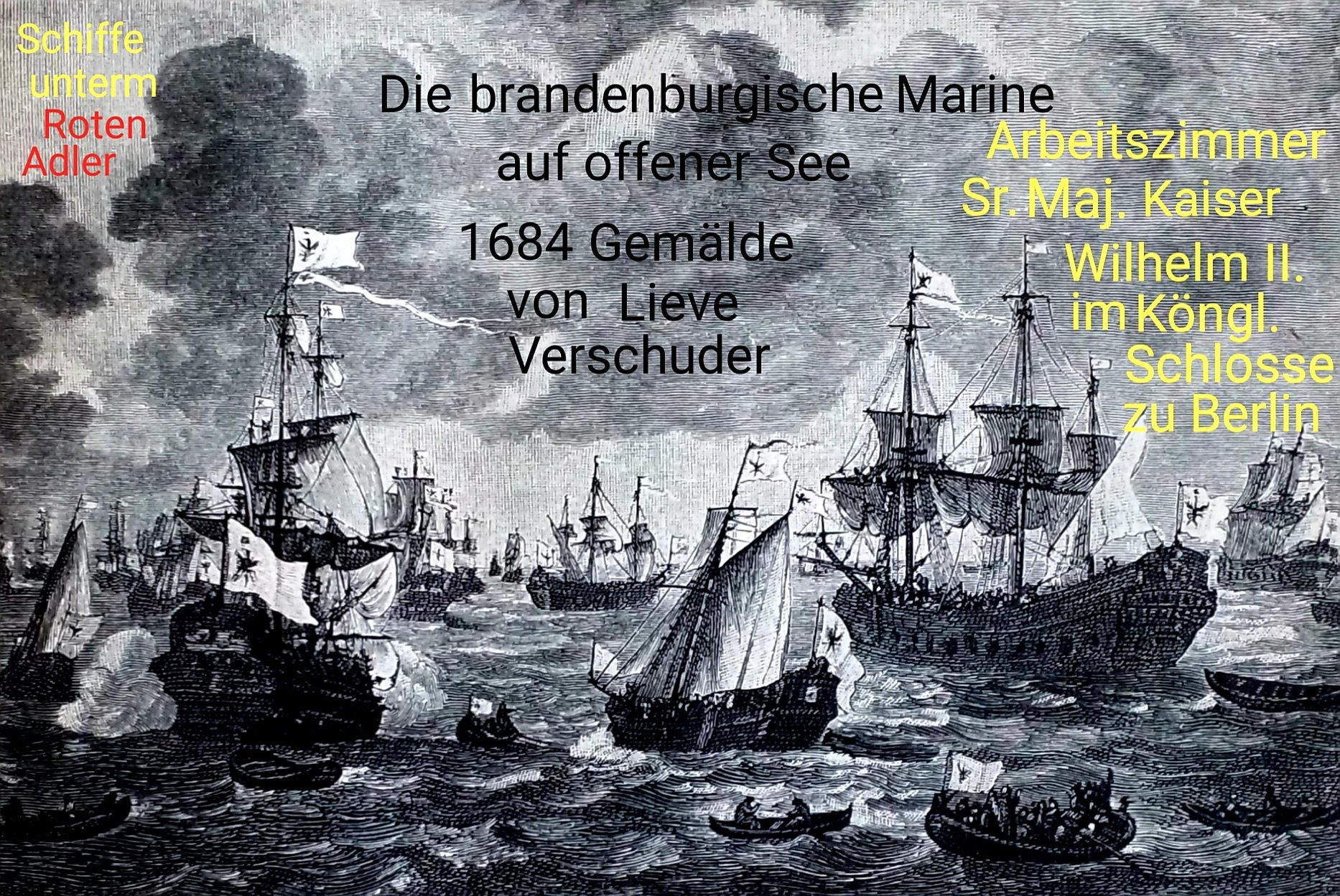 GeschichtlicherRückblick - Wilhelm II. im Schlosse zu Berlin - Schiffe unterm Roten Adl.jpg