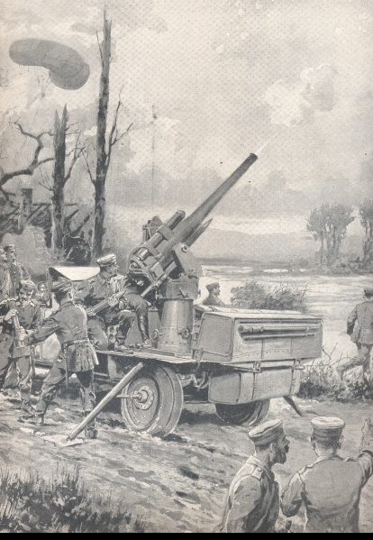 Datei:Luftabwehrgeschütz auf Ladefläche eines Lastwagens.jpg