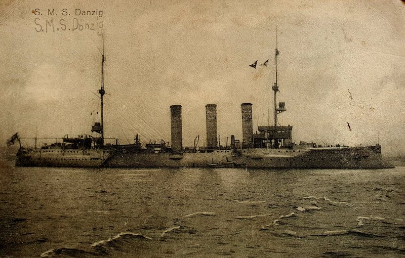 Datei:Danzig - S.M.S. ' Danzig ' 5.5.13.11.1915.jpg