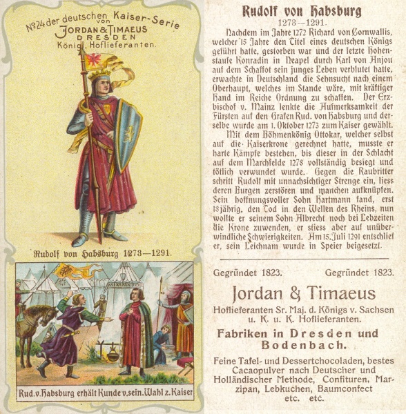 Datei:17. Rudolf von Habsburg 1273-1291.jpg