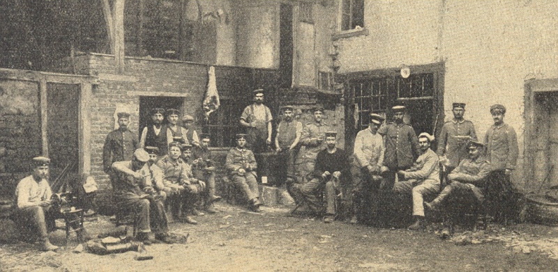 Datei:Etappenkommando in Frankreich 1914.jpg