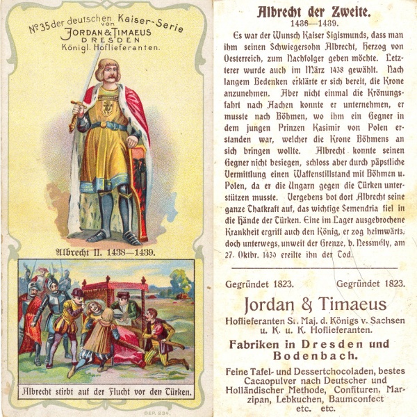 Datei:28. Albrecht II. 1436-1439.jpg