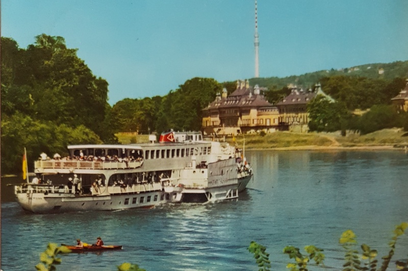 Datei:Elbe - Fernsehturm Dresden - DDR.jpg